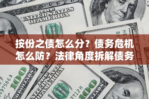 北京按份之债怎么分？债务危机怎么防？法律角度拆解债务分配与风险自保指南