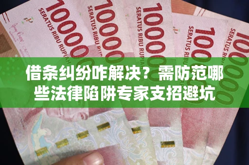 北京借条纠纷咋解决？需防范哪些法律陷阱专家支招避坑