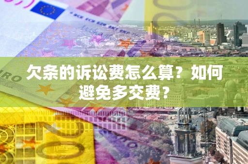 北京欠条的诉讼费怎么算？如何避免多交费？