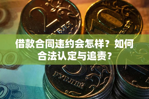 北京借款合同违约会怎样？如何合法认定与追责？