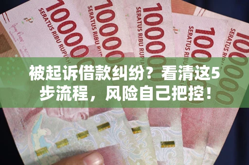 北京被起诉借款纠纷？看清这5步流程，风险自己把控！