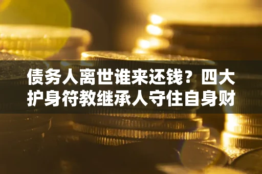 北京债务人离世谁来还钱？四大护身符教继承人守住自身财产
